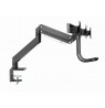 Gembird MA-DA3-03 Desk mounted adjustable monitor arm for 3 monitors, 17”-27”, up to 6 kg