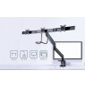 Gembird MA-DA3-03 Desk mounted adjustable monitor arm for 3 monitors, 17”-27”, up to 6 kg