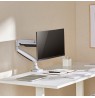 Maclean monitor mount, computer screen holder, double arm, with gas spring, 17"-45", 16 kg, MC-969
