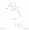 Neomounts desk monitor arm
