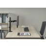 Gembird MA-D1-03 monitor mount / stand 81.3 cm (32") Black Desk