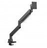 Maclean MC-968 Double Arm Monitor Mount with Gas Spring 17-57" 27 kg Heavy Duty Sturdy Full Motion Holder Bracket Max VESA 200x2