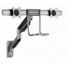 Gembird MA-WA2-02 Adjustable wall 2-display mounting arm, 17