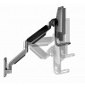 Gembird MA-WA2-02 Adjustable wall 2-display mounting arm, 17