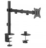 Maclean MC-753N LCD Monitor Desk Mount 17-32" 9kg VESA 75x75 100x100 Single Arm Extendable Adjustable