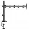 Maclean MC-753N LCD Monitor Desk Mount 17-32" 9kg VESA 75x75 100x100 Single Arm Extendable Adjustable