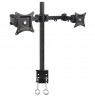 Techly 13-27" Desk Stand for 2 Monitor with Clamp" ICA-LCD 482-D