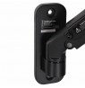 Gembird MA-WA1-01 monitor mount / stand 68.6 cm (27") Black Wall