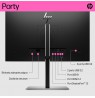 HP E24t G5 IPS FHD 1920x1080 DP/HDMI 300cd