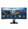 Philips B Line 346B1C/00 computer monitor 86.4 cm (34") 3440 x 1440 pixels Quad HD LCD Black