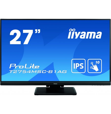 IIYAMA 68.6cm (27")   T2754MSC-B1AG 16:9  M-Touch VGA+HDMI