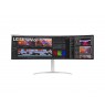 LG 49WQ95C-W 49“ UltraWide Curved LED Monitor 5120x1440
