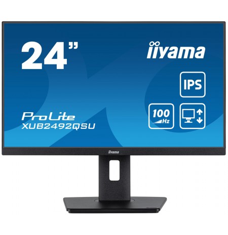 IIYAMA 60,5cm (23,8") XUB2492QSU-B1 16:9 HDMI+DP+USB Lift retail