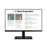 Samsung F24T450FZU 61 cm (24") 1920 x 1080 pixels Full HD LED Black