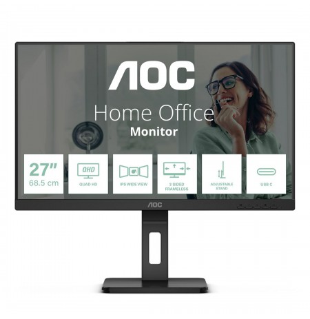 AOC 68,6cm (27")  Q27P3CV   16:09 HDMI+DP+USB-C IPS black retail