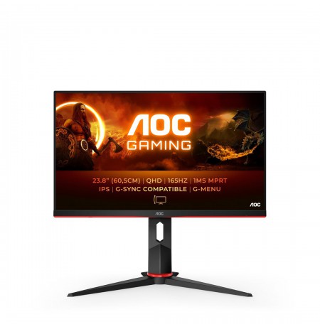 AOC Q24G2A/BK Gaming  - 24" IPS 1
