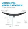 HP E34m G4 WQHD Curved USB-C Conferencing Monitor