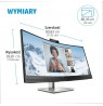 HP E34m G4 WQHD Curved USB-C Conferencing Monitor