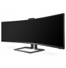 Monitor Philips 499P9H/00 (48,8", VA, 5120x1440, DisplayPort, HDMI x2, black color)