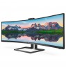 Monitor Philips 499P9H/00 (48,8", VA, 5120x1440, DisplayPort, HDMI x2, black color)