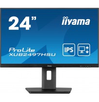 IIYAMA XUB2497HSU-B2 24inch IPS FHD 100Hz Adaptive Sync 300cd/m2 1ms HDMI DP 2xUSB 2.0 Speakers 15cm Height Adj. Stand (P)