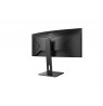 AOC Pro-line CU34P2A LED display 86.4 cm (34") 3440 x 1440 pixels 2K Ultra HD Black