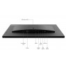 Lenovo ThinkVision T32p-30 LED display 80 cm (31.5") 3840 x 2160 pixels 4K Ultra HD Black