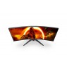 AOC G2 CU34G2XE/BK LED display 86.4 cm (34") 3440 x 1440 pixels Wide Quad HD LCD Black, Red