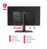 MSI MPG 321URXDE QD-OLED, 80 cm (31.5") 240Hz, Adaptive Sync, OLED, QD - DP, 2xHDMI
