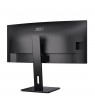 AOC CU34P3CV computer monitor 86.4 cm (34") 3440 x 1440 pixels UltraWide Quad HD LED Black