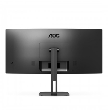 AOC V5 CU34V5C/BK LED display 86.4 cm (34") 3440 x 1440 pixels Wide Quad HD Black