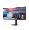AOC V5 CU34V5C/BK LED display 86.4 cm (34") 3440 x 1440 pixels Wide Quad HD Black