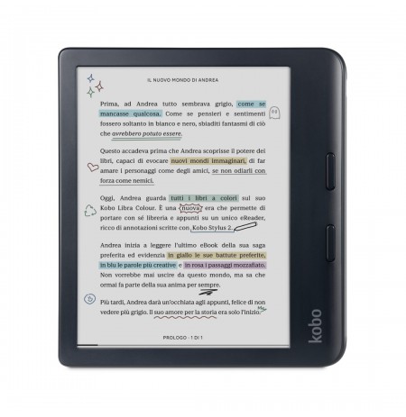 Rakuten Kobo Libra Colour e-book reader Touchscreen 32 GB Wi-Fi Black