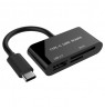 Reader GEMBIRD UHB-CR3-02 (External, MicroSD, MicroSDHC, SDHC, Secure Digital)