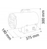 DUjinis šildytuvas (lauke)a 15KW NEO Tools 90-083
