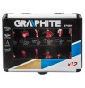 Carbide cutters, 8 mm shank, set of 12 pcs.
