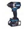 MAKITA IMPACT WRENCH 18V 1/2" 700Nm 2x5.0Ah CASE MAKPAC DTW700RTJ