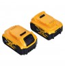 Smūginis veržliasukis 1/2" 18V 2x5,0Ah DCF900P2T-QW DEWALT