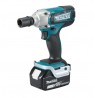 Makita impact wrench 18V model DTW190RFJ 190Nm 1/2" with 2x 3.0Ah batteries
