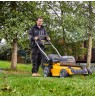 XR 2x18V lawn mower with AKU. 5Ah + Load 48cm