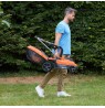 AKU lawn mower 18V, 2x2.5Ah / 18V, folding handle, 35l, mulc