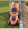 AKU lawn mower 18V, 2x2.5Ah / 18V, folding handle, 35l, mulc