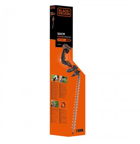 Power Command Series Hedge Trimmer 18V/2.0AH, Li-Ion,
