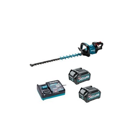 Makita UH005GD201 40V XGT 750 mm cordless hedge trimmer