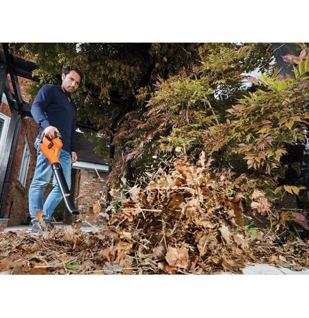 Black & Decker GWC1820PC cordless leaf blower 209 km/h Black,Orange