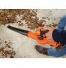 Black & Decker GWC1820PC cordless leaf blower 209 km/h Black,Orange