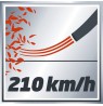 Einhell Cordless Leaf Blower GE-CL 18 Li E Solo 210 km/h Black, Red