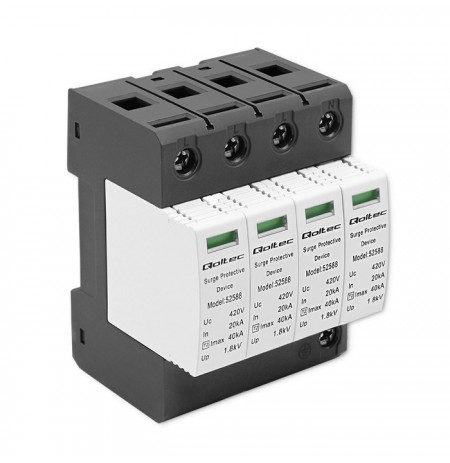 AC surge protector       arrester, 4P,