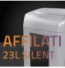Qoltec  50329 Shredder AFFILATI 23L Silent | Micro cut