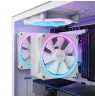 NZXT T120 RGB Processor Air cooler 12 cm White 1 pc(s)